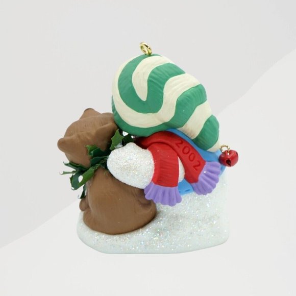 HALLMARK KEEPSAKE ORNAMENT SNOW BUDDIES DOG 2002 #5 - Picture 3 of 6